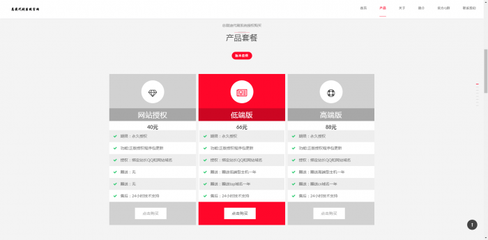 图片[1]-单页面自适应官网源码-阿勒源码网