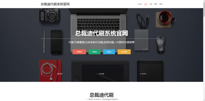 图片[3]-总裁迪Ds系统官网带后台-阿勒源码网