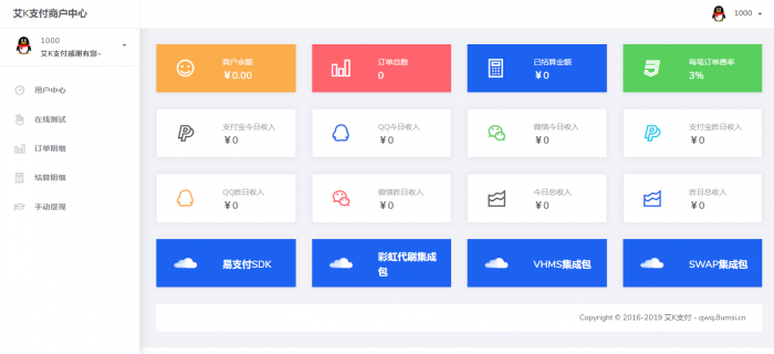 图片[2]-最新内外页面易支付程序打包艾K修改版-阿勒源码网