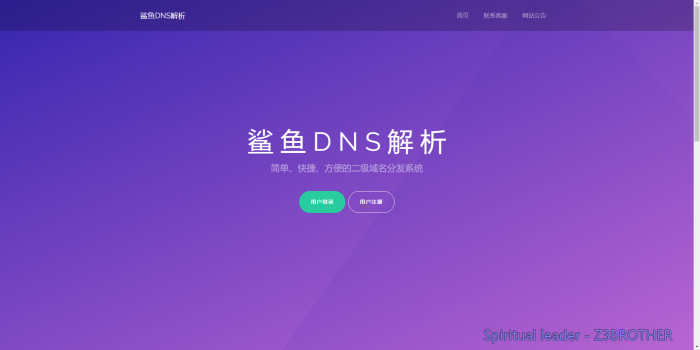 图片[1]-最新好看的二级域名分发系统梦幻版-阿勒源码网