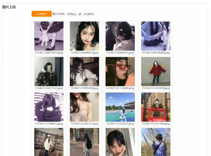 图片[1]-京东图床外链上传+瀑布流图展示源码分享-阿勒源码网