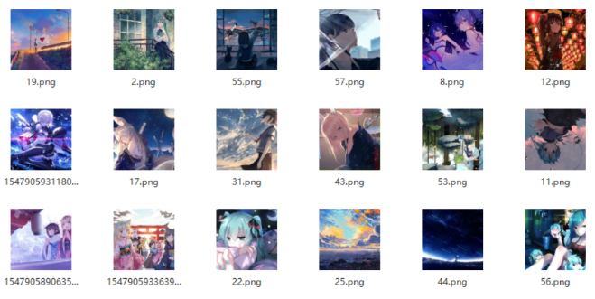 日漫风/二次元超清原画壁纸分享（风景、美少女）-阿勒源码网