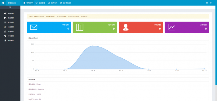 小夜娱乐网PHPV1.1程序，自适应手机-阿勒源码网
