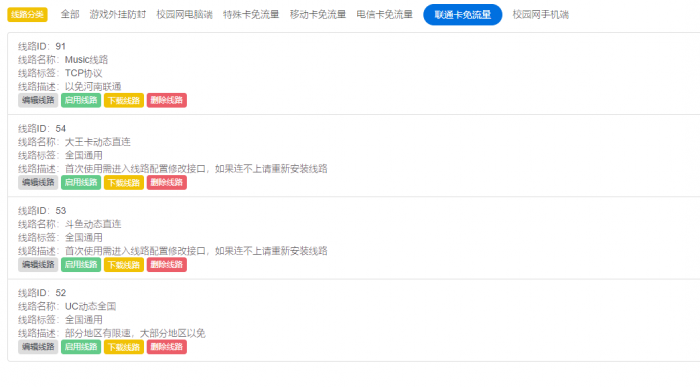 最近很火的斗鱼大王卡动态线路免流系统搭建教程联通电信必免-阿勒源码网