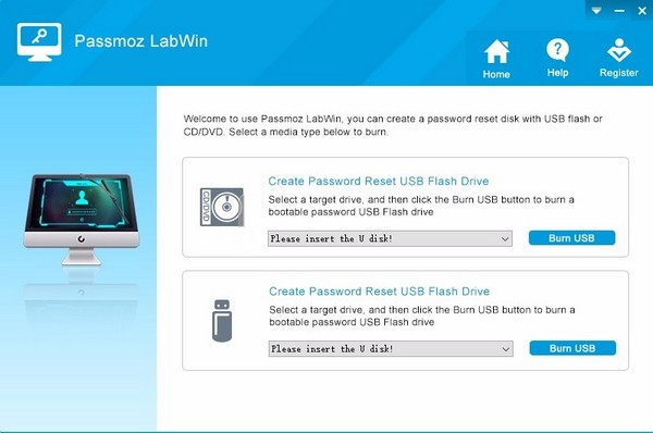 Windows密码恢复软件PassMoz LabWin 可绕过密码-阿勒源码网