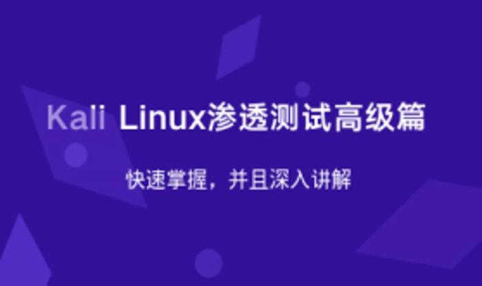 Kali Linux渗透测试高级篇-阿勒源码网