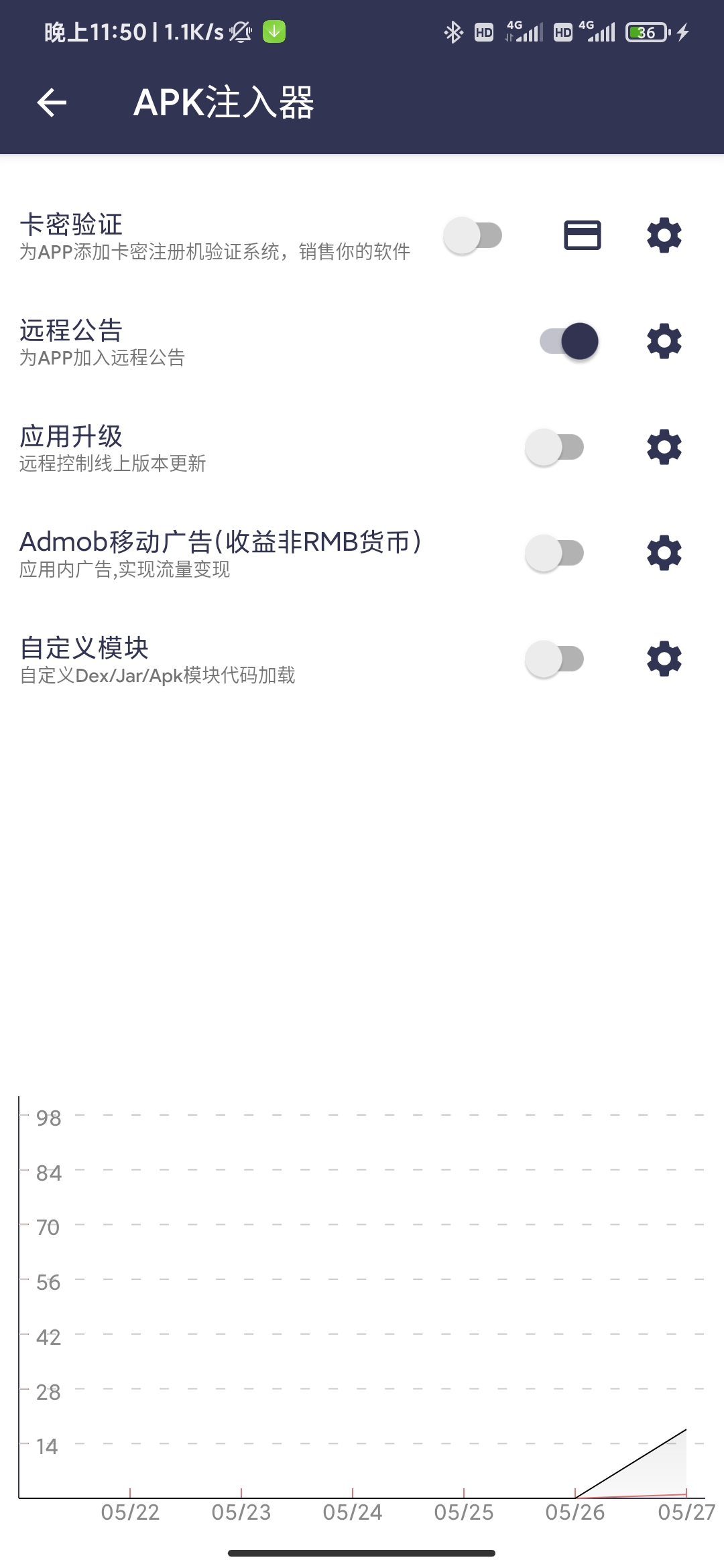 图片[2]-Arm pro 支持网络弹窗/卡密/应用升级 脱壳等功能-阿勒源码网