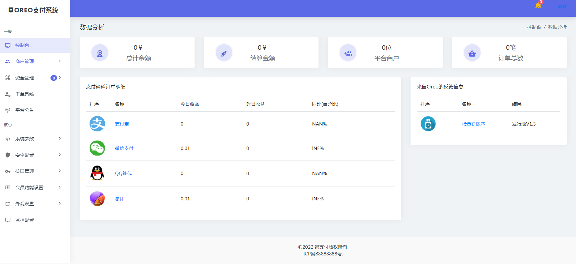 OREO易支付修复版可运营亲测-阿勒源码网