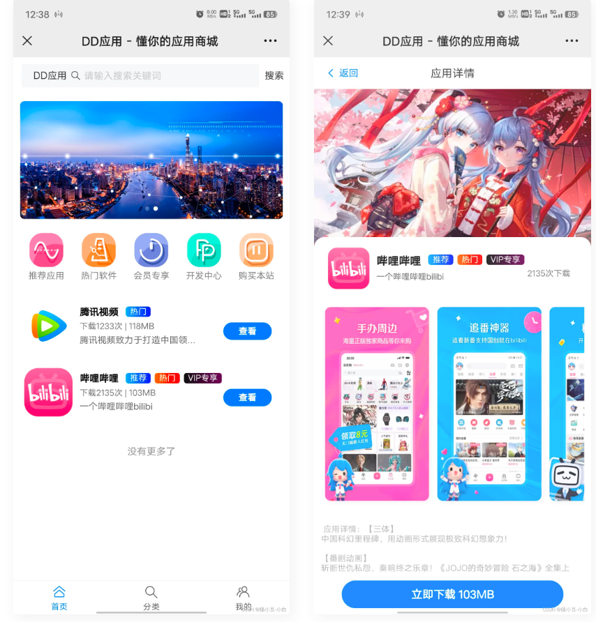 D1112 DD应用系统软件库网站源码-阿勒源码网